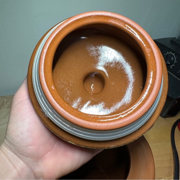 HiEnd Accents Bear Canister Lodge Rustic Pottery Jar w Lid Cabin Decor - Picture 6 of 9